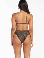 Ensemble bikini 2 pièces brésilien 2025 pour femme, maillot de bain sexy, service OEM, motif léopard, logo frontal, robe de fitness personnalisable