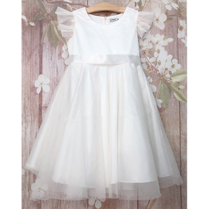 Made in Vietnam - Wholesale Baby Clothes Pink Soft Lace Outfit Sleeveless Baby Girls Dress Designs - Product Image 4