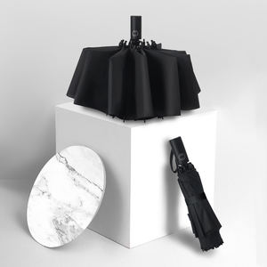<span class=keywords><strong>Parapluie</strong></span> <span class=keywords><strong>inversé</strong></span> à ouverture et de fermeture automatique, résistant aux uv, à trois plis, matière résistant pour impression de logo, promotion, - Product Image 2