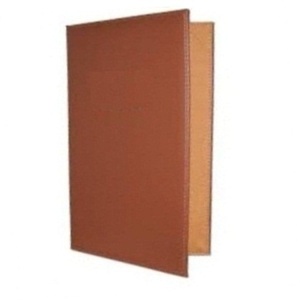 Nouvelle couverture de menu de restaurant en cuir véritable de luxe pour hôtels et cuisines produit de fournitures d'hôtel - Product Image 1