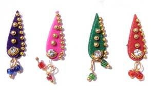 Autocollants Bindi à la mode et magnifiques pour le front, multicolores, assortis, pack de Bindi de mariée, cadeau indien pour femmes - Product Image 3