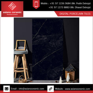 Symphony-baldosas decorativas de porcelana para decoración del hogar y Salón de la ciudad, color negro, 1200x2400mm - Product Image 2