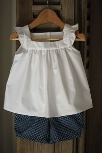 TRENDY Designer <b>Baby</b> Clothes 2021 Stylized Top with Stylish Button Short Customizable Size and Color 100% Cotton - Product Image 2