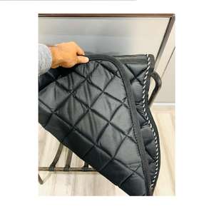 Almohadilla de sillín de caballo de doma de tela satinada de alta calidad para montar a caballo - Product Image 4