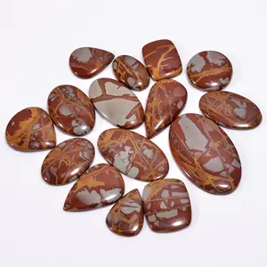 Doğal Noreena Jasper taş gevşek armut şekli Faceted Gemstone Lot toptan kesim taşlar tedarikçisi