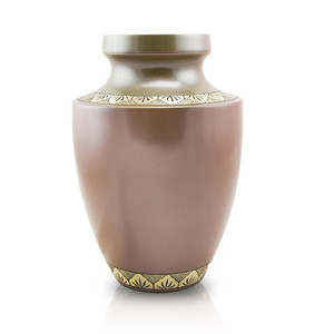 ทองเหลือง Urns Burial Urn สำหรับขี้เถ้ามนุษย์การเผาศพทองเหลืองคลาสสิกสีฟ้าโดยผู้ผลิตการส่งออก RGN - Product Image 5