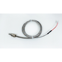 Haute qualité personnalisé 12mm RTD thermistance capteur qualité composants électroniques personnalisé fil sonde capteur de température PT100