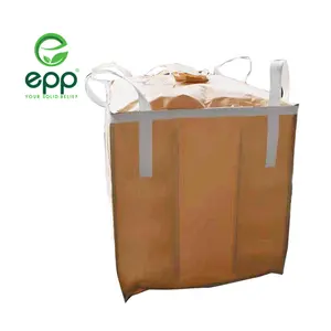 Baffle 1000kg tote bags Industrial bags grain fibc Vietnam manufactures 1 ton waterproof UV treated durable 1000kg super sacks