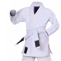 Ensembles d'uniformes d'entraînement de judo et de karaté personnalisés avec broderie couleur sur mesure, qualité supérieure, 100 % coton, durables, prérétrécis et respirants
