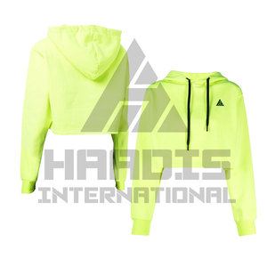 Sweat-shirt à capuche pour femmes et filles, haut court personnalisé de bonne qualité - Product Image 3