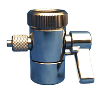 Raccord rapide en laiton de 3/8 pouce, vanne de dérivation, adaptateur M22/M24, filtre à eau à osmose inverse manuel, utilisation domestique en extérieur