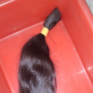 ผมแท้แบบ100% สำหรับผู้หญิงผมสีดำสไตล์อินเดีย - Product Image 1