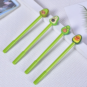 Bolígrafo de Gel Kawaii Suave con Diseño de <span class=keywords><strong>Aguacate</strong></span> para Estudiantes - Product Image 5