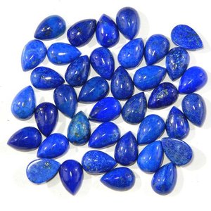 Cabujones de lapislázuli 100% natural, cabujones de lapislázuli de diferentes formas, de la mejor calidad, venta al por mayor - Product Image 2