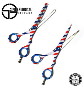 กรรไกรตัดผมถนัดขวาทำจากสแตนเลส3PRO ขนาดพื้นฐานใบมีดคมเครื่องมือตัดผมความงามที่ดีที่สุด - Product Image 4