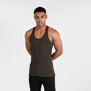 Top fitness de grande taille pour hommes, vêtement de Sport, sans manches, débardeur - Product Image 1
