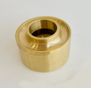 Brass <b>Oil</b> <b>Burner</b> Aroma Modern Lumiere <b>Essential</b> <b>Oil</b> <b>Burner</b> Use <b>for</b> Home Spa Aromatherapy <b>Oil</b> <b>Burner</b> Handmade - Product Image 2