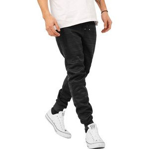 <b>Men</b> Modern Jogger Pants with Zipper Pockets Solid Slim Fit Casual Brushed Sweatpants - Product Image 1