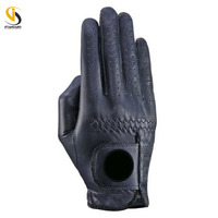 Gants de golf en cuir véritable imperméables de haute qualité, couleur personnalisée, durables, en peau de mouton souple, motif camouflage, pour gaucher, sport