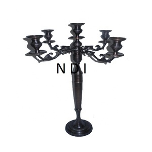 Soportes de portavelas de Metal de calidad superior, centro de mesa de cena para decoración de fiestas de boda, candelabro, soporte de vela - Product Image 6