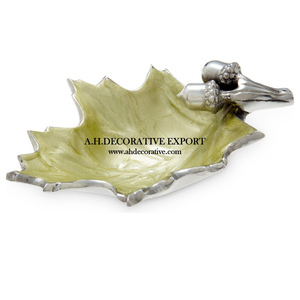 Tazón curvo de acero inoxidable para decoración del hogar, cuenco de Metal de alta calidad con forma de flor para decoraciones de mesa - Product Image 3