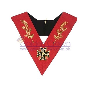 ปก18th ระดับ Masonic aasr-KNIGHT Rose Croix - Croix + สาขากระถิน | ขายส่งปลอกคอช่าง - Product Image 1