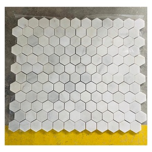 Baldosa blanca variada con vetas preciosas, 3x6, mármol turco, Carrara, para pared, suelo, Hotel, mármol blanco, venta al por mayor - Product Image 5