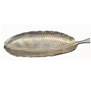 ถาดอลูมิเนียมรูปใบไม้สำหรับตกแต่งบ้าน,สินค้าขายดี - Product Image 1