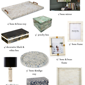 Société de fabrication indienne, incrustation os - Product Image 2