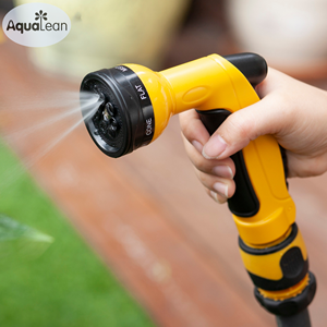 Buse de pulvérisation d'eau de jardin en plastique, bouton-poussoir à l'arrière pour l'arrosage du jardin - Product Image 2