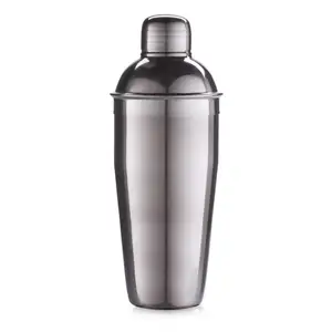 High grade Pretty Modern Factory Direct stainless steel Pismo Gunmetal cocktail shaker for bars home hotel and restaurant usage