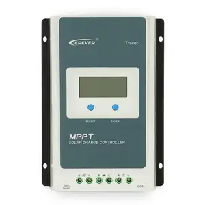 Mppt controlador de carga solar automático, 10a 20a 30a 40a a 100a 12v/24v, controlador de carga solar para sistema de painel solar, rastreador 1210an