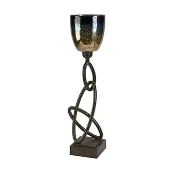 Fancy High Quality and Hot Sale Black Candle Pillar Holder on Sale Wedding Decor and Indoor Home Decoration