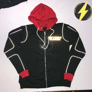 Sweat-shirt à capuche avec imprimé personnalisé 3M pour hommes, sweat-shirt bon marché de haute qualité, imprimé votre logo sur 3M - Product Image 5