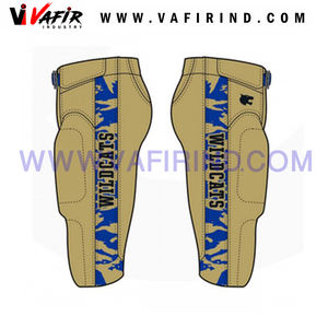 Uniformes de football américain personnalisés grande taille 2023 Pantalon rembourré respirant avec caractéristiques de football américain - Product Image 2