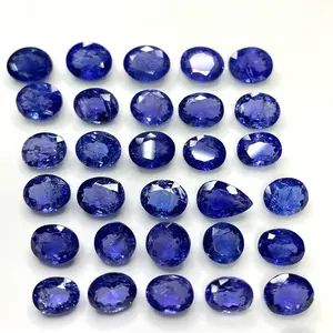 100% Natural Tanzanite gemstones 2-4 carat size mix lot fine quality at commercial price