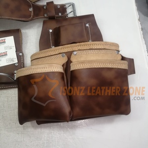 2024 <b>Leather</b> Belt Pouch and <b>Tool</b> Belt Bag Carpenter Bag - Product Image 3