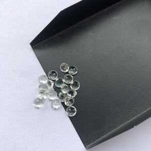 Piedra de amatista verde Natural de 5mm facetada corte redondo forma de piedra preciosa suelta fabricante proveedor para precio de fábrica al por mayor ahora DIY - Product Image 2