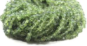 Cuentas de piedras preciosas de apatita verde Natural de 16 \ "AAA de grado, virutas lisas sin cortar para la fabricación de joyas, cuentas de piedra de la mejor calidad - Product Image 5