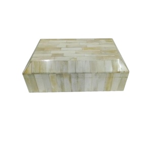 DECORATIVE BONE INLAY BOX - Product Image 1