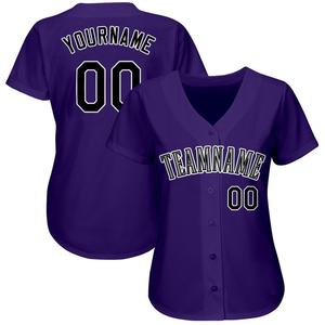 Camiseta de béisbol con impresión de sublimación personalizada de alta calidad con su nombre y nombre del equipo ropa deportiva antibacteriana transpirable - Product Image 4