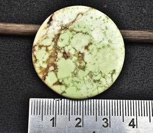 Gema Natural de limón y crisoprasa, cabuchón de alta calidad, Gema suelta - Product Image 3