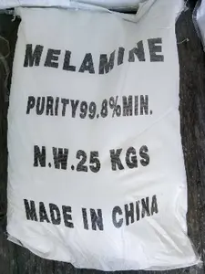 Melamine Price Melamine 99.9 % Min For Melamine Impregnated Paper Plywood