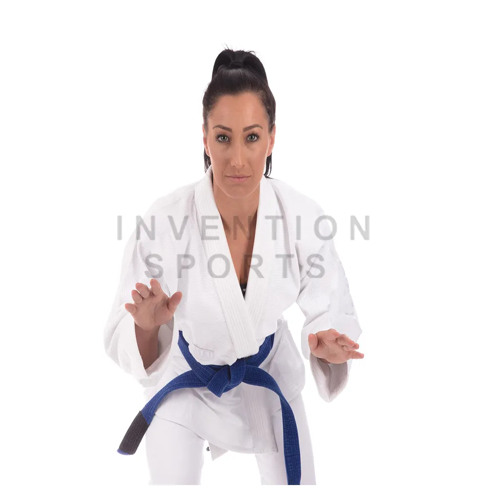 Uniforme brasiliana personalizzata jiu jitsu da donna in cotone 100% bjj female e kimono bjj di alta qualità