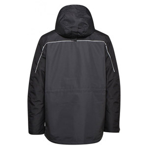 Chaqueta de lona OEM/ODM personalizada para hombre, ropa de calle pesada a la moda, con cremallera, de algodón, para trabajo, precio barato - Product Image 6