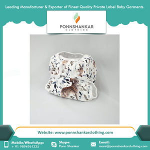 Pañal de tela de algodón Natural para bebé, suministro a granel - Product Image 2