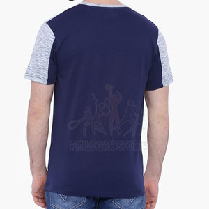 Diseño de encargo al por mayor de los hombres de cuello redondo, camiseta - Product Image 3
