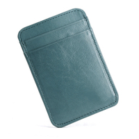Portefeuille en cuir marron, étui pour cartes, vente en gros, cadeau d'affaires,
