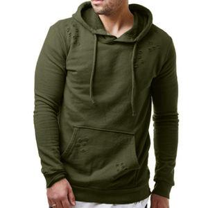 Sweats à capuche en coton personnalisables, broderie de designer, anti-rétrécissement, vêtements d'hiver - Product Image 3