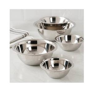 Tazón para Servir de Acero Inoxidable con la Más Alta Calidad, Vajilla Redonda para Servir Alimentos a un Precio Económico - Product Image 5